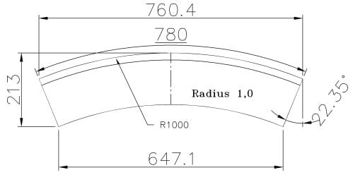 Radius 1
